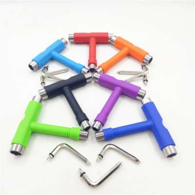 T Shape Custom Multifunction Skateboard Tools for Sale / T skateboard tool