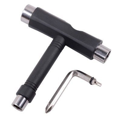 skate bearing removal T type Allen Key and L type Phillips Head Wrench Screwdriver T tool